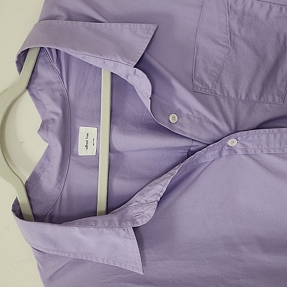 Aritzia Wilfred Free relaxed shirt Purple Size Large - Picture 13 of 16